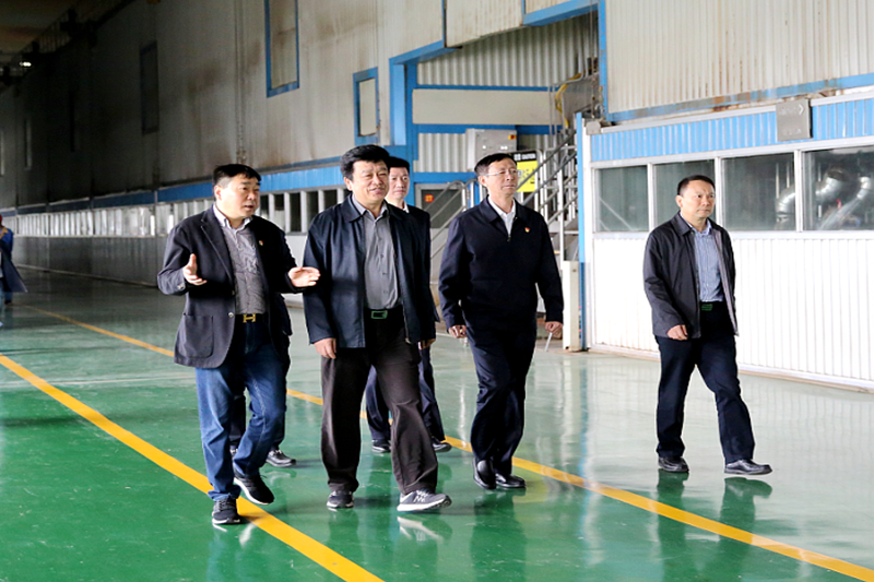 2019年5月8日，时任国家水利部原总工程师、水利部参咨委副主任委员汪洪莅临金彩汇官网纸业调研节水工作