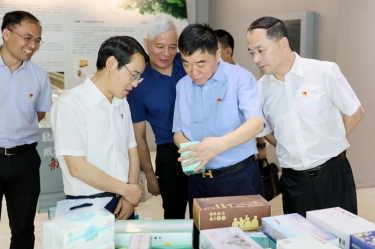 要闻 | 嘉兴市委副书记、政法委书记帅燮琅一行莅临金彩汇官网纸业调研指导