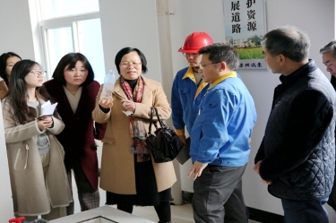 2019年3月8日，时任浙江省水利厅水资源管理处副调研员沈仁英莅临金彩汇官网调研指导